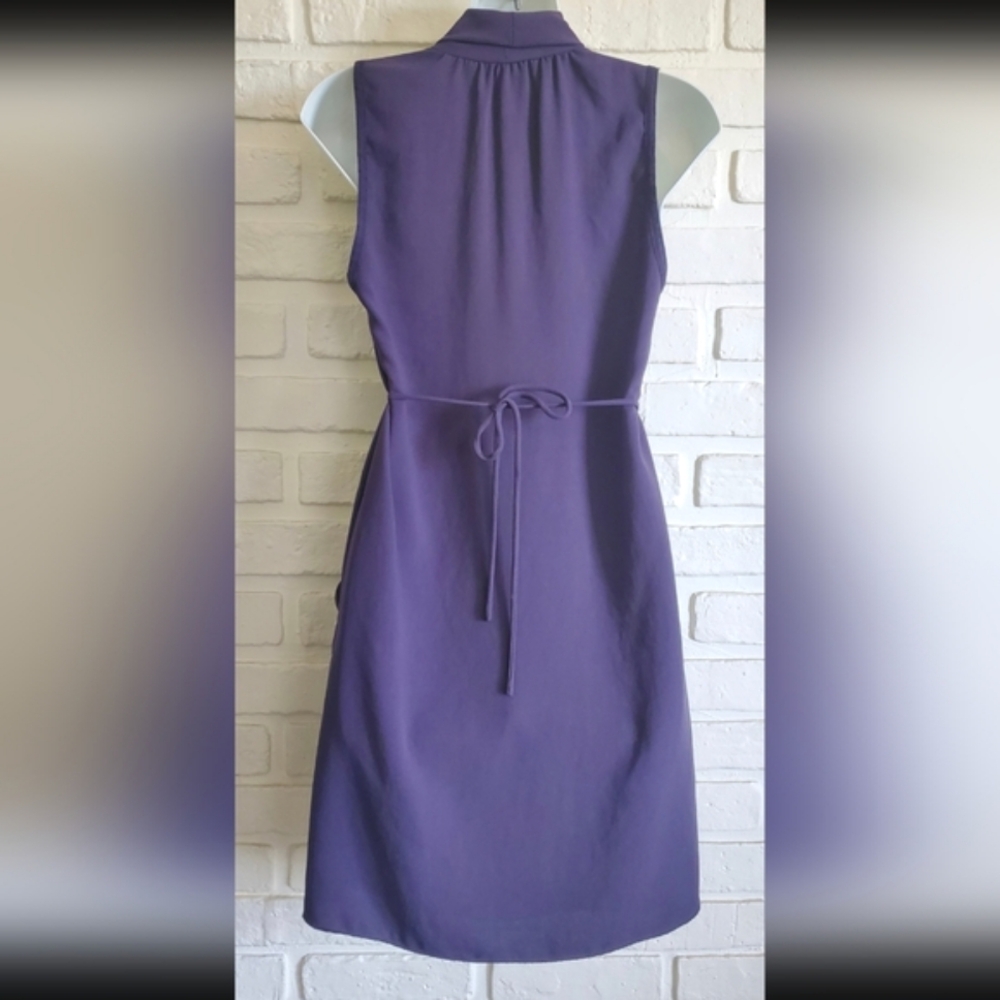 Wilfred Aritzia Sabine Mini Dress Eggplant Purple Size XXS - Picture 8 of 11